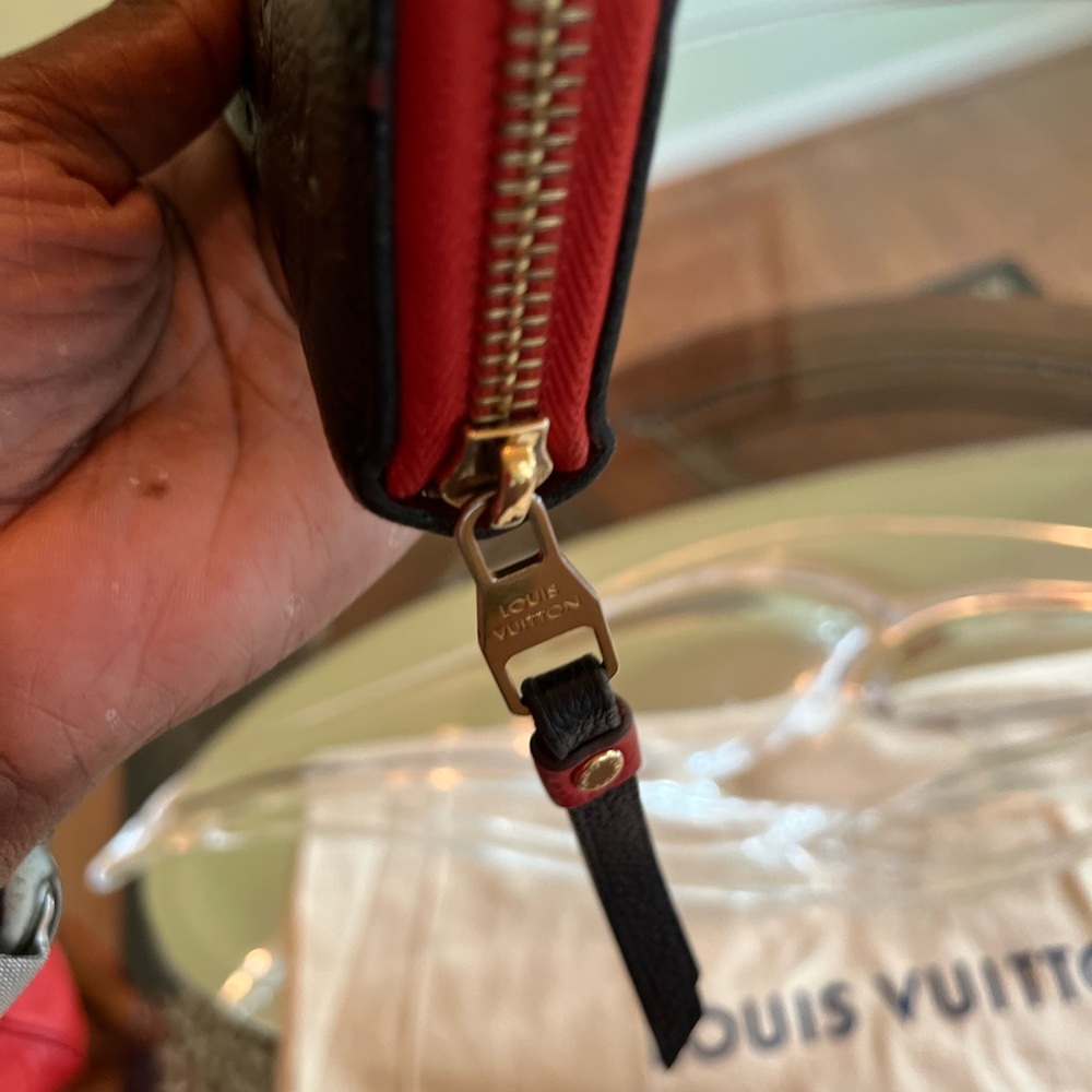 Louis Vuitton Red Emprinte Speedy Bag & Long Wallet - Picture 16 of 16